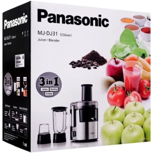 Panasonic 800 Watt 3 In 1 Juice Maker MJ-DJ31