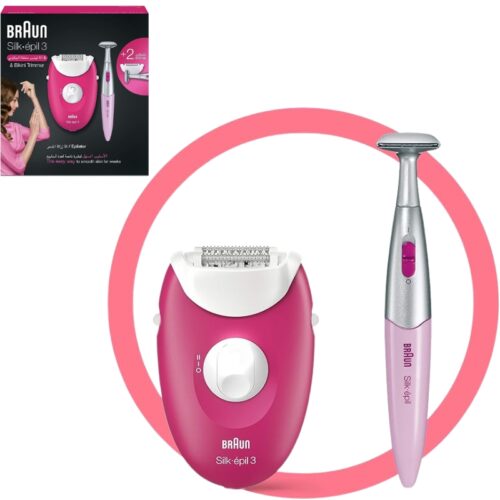 Braun Silk Epil 3 SE3420 2-in-1 Epilator