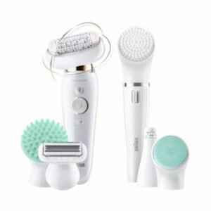 Braun Silk Epil 9 SES9300 Flex Epilator Use