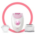 Braun Silk Epil 3 Legs & Body Epilator White/Pink - 3270