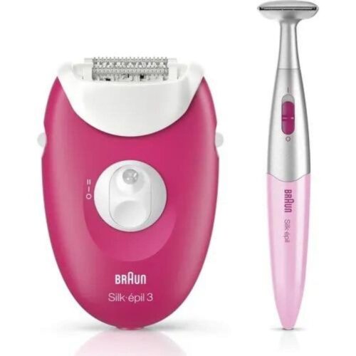 Braun Silk Epil 3 Epilator 2 in 1 with Bikini Trimmer SE 3-420