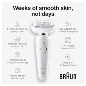 Braun Silk Epil 9 SES9020 Flex Epilator Function (2)