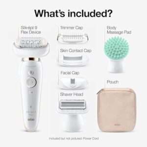 Braun Silk Epil 9 SES9020 Flex Epilator Thinges