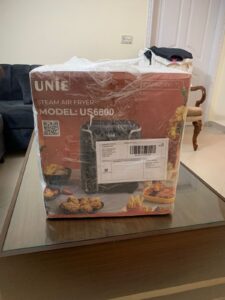 UNIE Steam Air Fryer US6800 7 Liter photo review