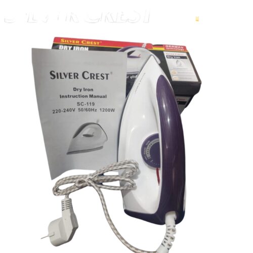 Silver Crest Dry Iron SC-119