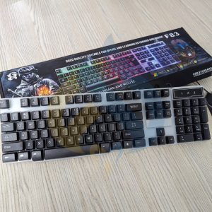 RGB Backlight Gaming Keyboard and Mouse F83 (2)