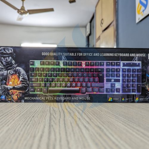 RGB Backlight Gaming Keyboard and Mouse F83 (2)