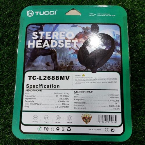 Tucci Gaming Headphone TC-L2688MV