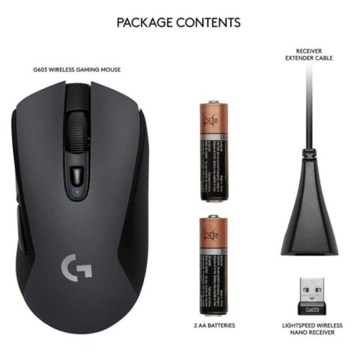 Logitech Light Speed Wireless Gaming Mouse-G603