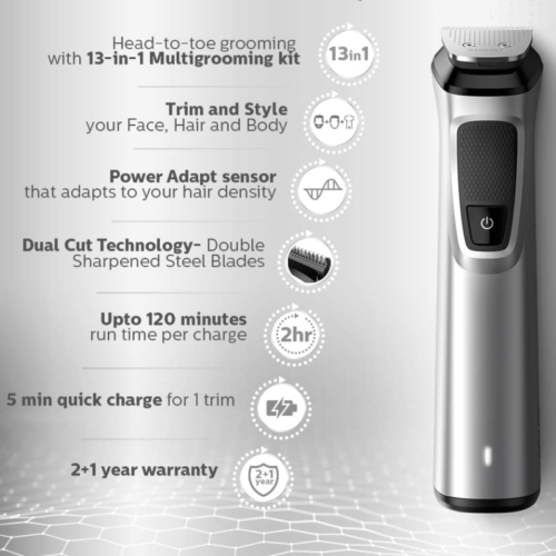 Philips Multi Grooming Kit 13-In-One-MG7715/65