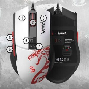 Bloody Max Naraka RGB Gaming Mouse-L65