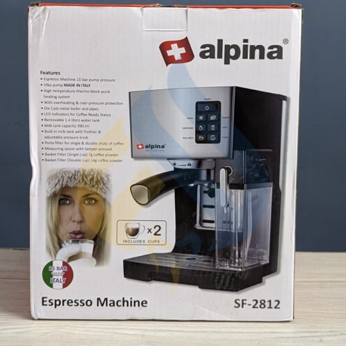 Alpina Automatic Espresso Maker with Italian Pump SF-2812