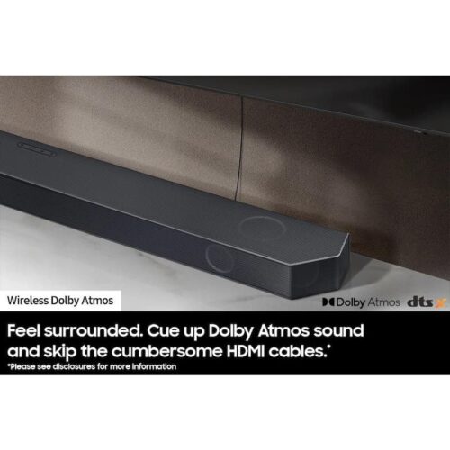 Samsung 3.1.2ch Wireless Dolby ATMOS Soundbar HW-Q700C wireless dolby atoms