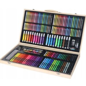 180 pcs deluxe art set wooden box 5 shoppingjin.pk - Shopping Jin