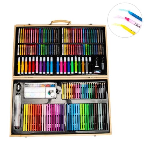 180 Pcs Deluxe Art Set-Wooden Box