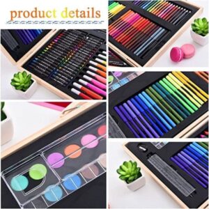 180 Pcs Deluxe Art Set-Wooden Box