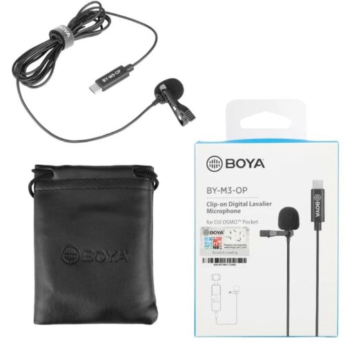 Boya BY-M3-OP Lavalier Microphone (Type C)