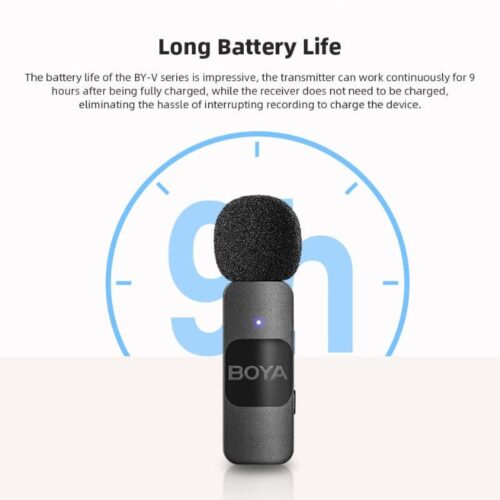 Boya BY-V10 Wireless Microphones System for Type C