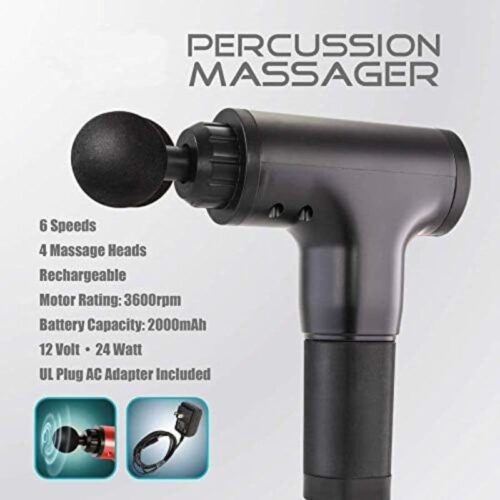 FINE LINE 4-in-1 Rechargeable Massager Gun 0614