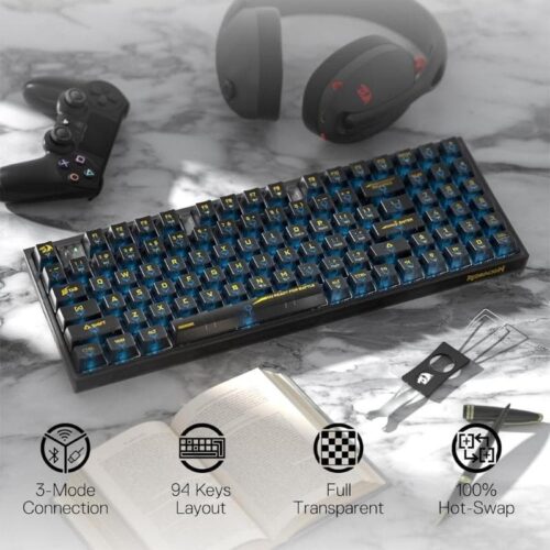 Redragon K658 IRELIA Pro Wired RGB BT Mechanical Gaming Keyboard_1