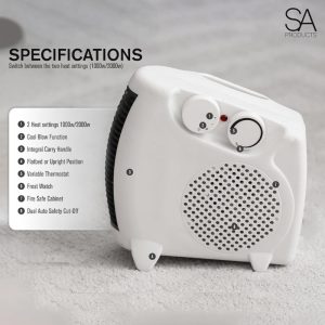 Saachi Fan Heater SGH9527 with 2 Heat Settings_2