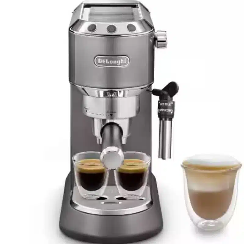 DeLonghi Dedica Metallics EC785.GY Manual Coffee Machine
