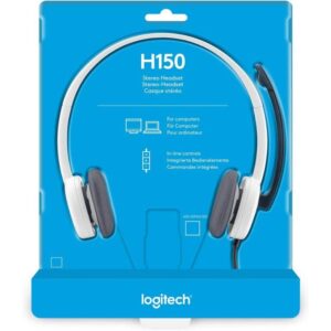 Logitech Stereo Headset (Noise Cancelling)-H150