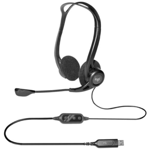 Logitech USB Headset (Noise-Cancelling) H370