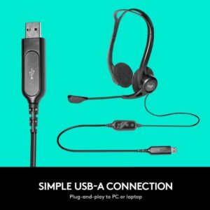 Logitech USB Headset (Noise-Cancelling) H370