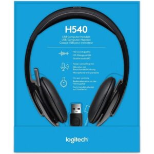 Logitech USB Headset (Noise-Cancelling) H540