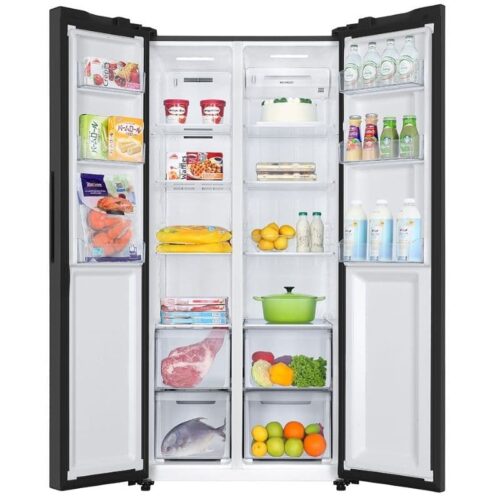 haier sbs refrigerator hrf 522ibs side by side 3 shoppingjin.pk - Shopping Jin