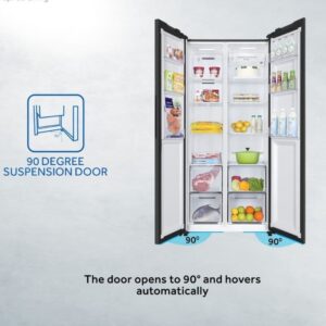 Haier HRF-522IBS Side By Side Refrigerator