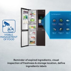 Haier Smart Refrigerator HRF-758S Side By Side