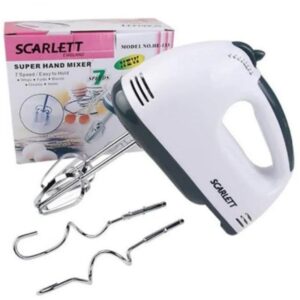 Scarlett 7 Speed Electric Handheld Beater / Blender / Mixer