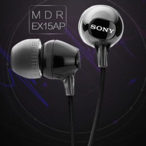 Sony Wired In-Ear Headphones With Microphone MDR-EX15AP