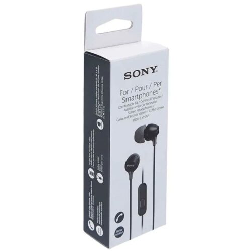 Sony Wired In-Ear Headphones With Microphone MDR-EX15AP