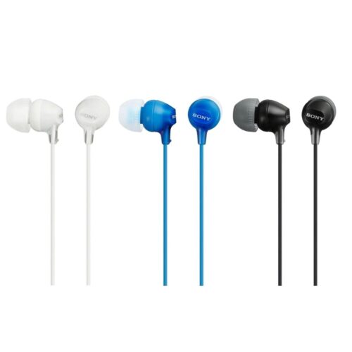 Sony Wired In-Ear Headphones With Microphone MDR-EX15AP