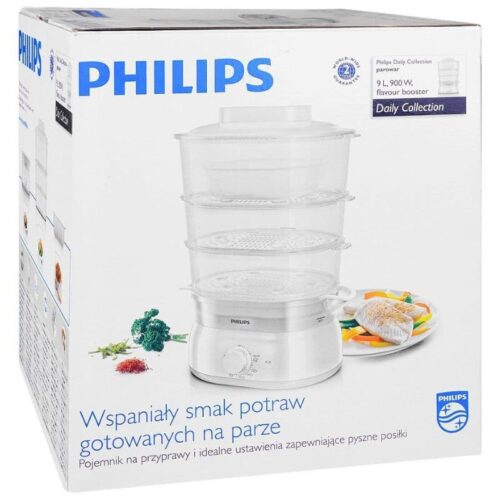 Philips Daily Collection Flavour Booster Steamer, 900W, HD9125/90