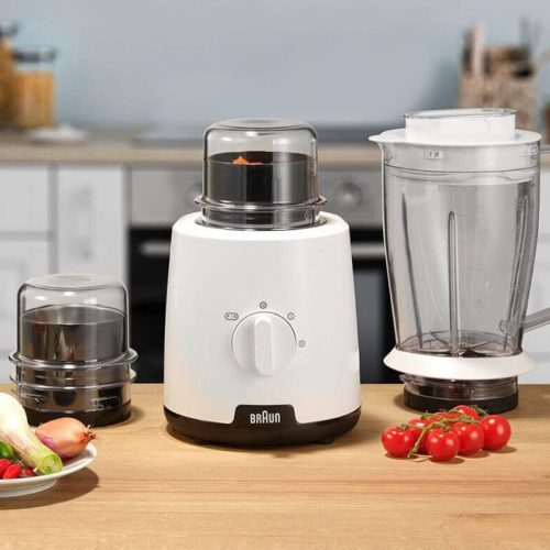 Braun JB-1023 3-In-1 Power Blend 1 Jug Blender infographics