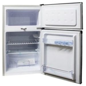 Geepas GRF-6013 Double Door Refrigerator open