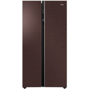 Haier 19 Cu Ft HRF-622ICG Side By Side Twin Inverter front