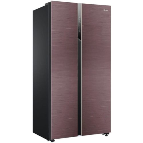 Haier 19 Cu Ft HRF-622ICG Side By Side Twin Inverter Refrigerator side