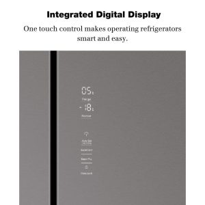 Haier HRF-678TGG Side By Side T-Door Refrigerator infographics