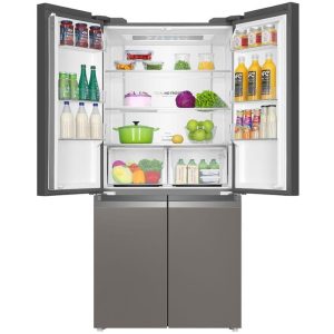 Haier HRF-678TGG Side By Side T-Door Refrigerator open