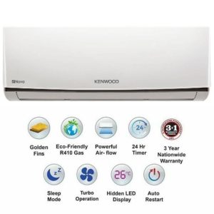 Kenwood KEN-1250S eNova 1 Ton Non-Inverter AC Cool Only infographics