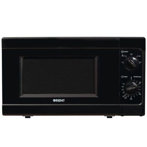 Orient Pie-20M 20 Liter Solo Black Microwave Oven front