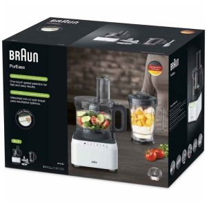 Braun FP 3131WH 6-in-1 PureEase Food Processor box