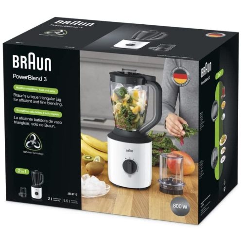 Braun JB3115WH 2-in-1 PowerBlende 3 box