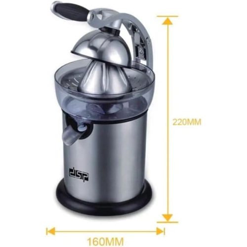 DSP KJ-1043 130W Portable Electric Orange Juicer size