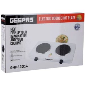 geepas ghp32014 2000w double hot plate box shoppingjin.pk - Shopping Jin